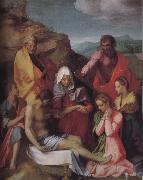 Andrea del Sarto Dead Christ and Virgin mary